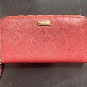 Burgundy Kate spade wallet